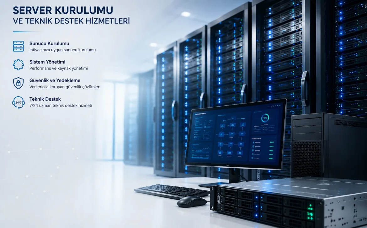 Server Kurulumu ve Teknik Destek Hizmetleri