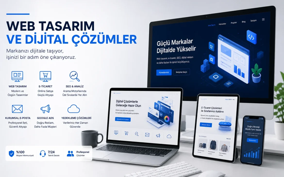 Web tasarım ve dijital çözümler